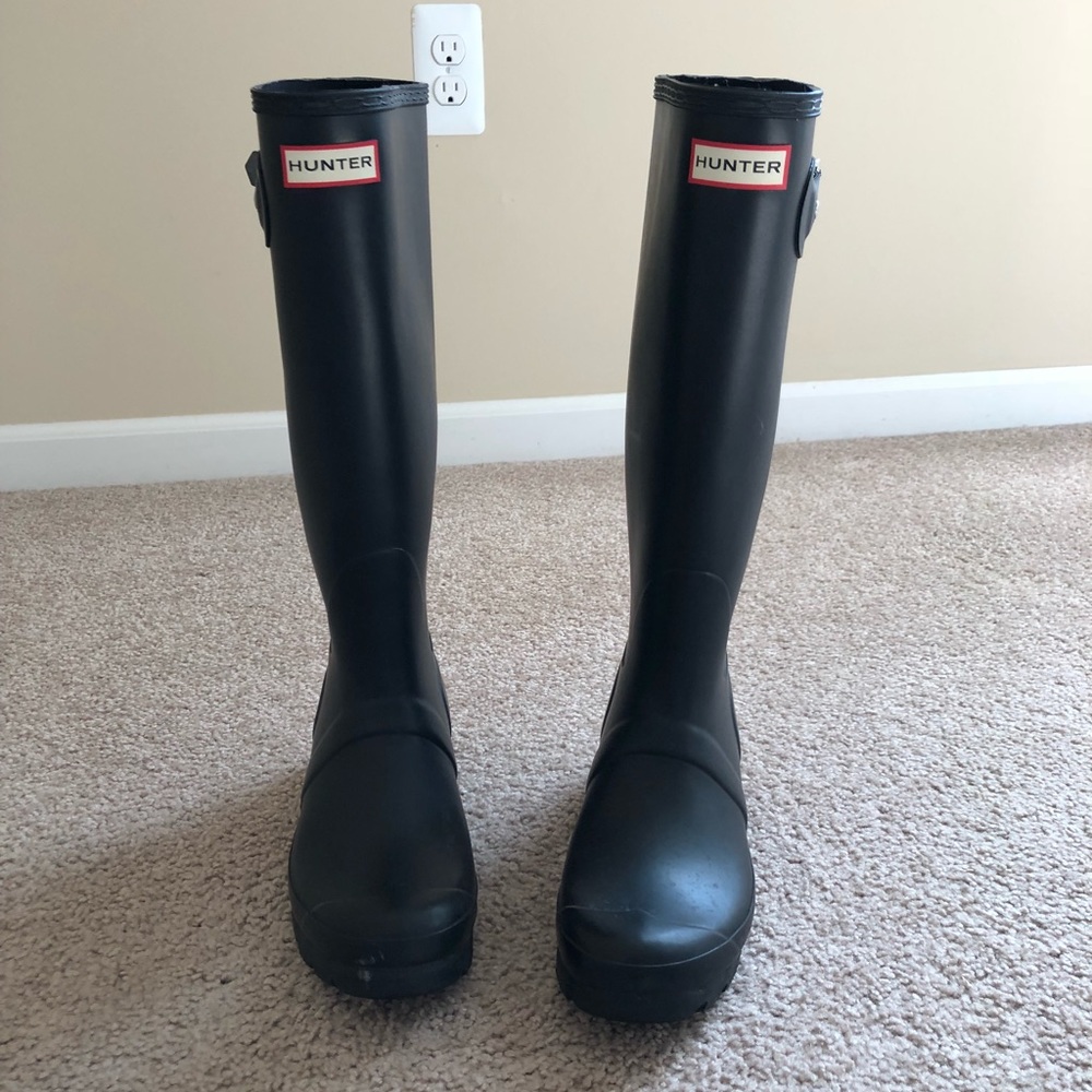 Hunter Original Tall Boot Size 7
